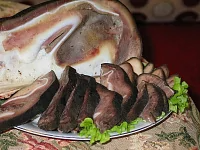 Губа пятнистого оленя очищенная - упаковка 1 Кг.