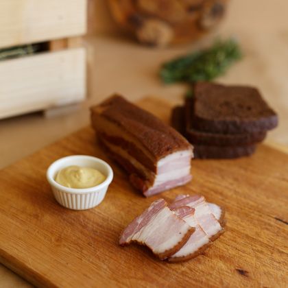 Грудинка варёно-копченая Грудинка варёно-копченая