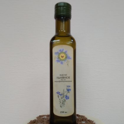 Масло льняное холодного отжима Масло льняное холодного отжима