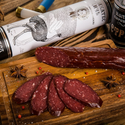 Колбаса из страуса Колбаса из страуса