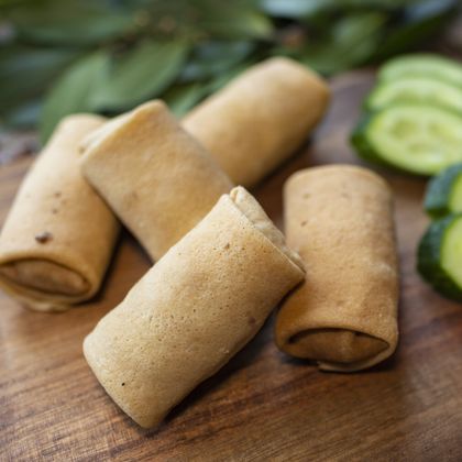 Блинчики с куриным ливером Блинчики с куриным ливером