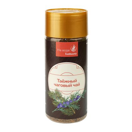 Чай чаговый Таежный «На воде Байкала», банка ПЭТ, 80 г Чай чаговый Таежный «На воде Байкала», банка ПЭТ, 80 г