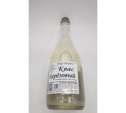 Березовый квас (750 мл) - упаковка 1 Шт. Березовый квас (750 мл) - упаковка 1 Шт.