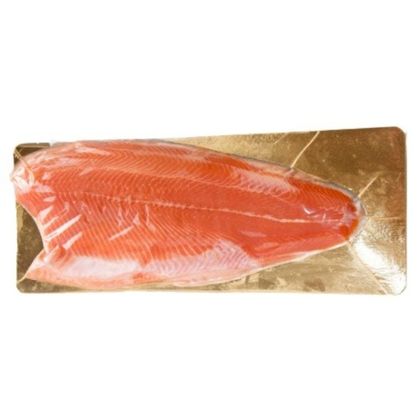 Форель филе на коже TRIM B 1,25+кг - упаковка 1.3 Кг. Форель филе на коже TRIM B 1,25+кг - упаковка 1.3 Кг.