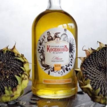 Масло подсолнечное холодный отжим 1 л