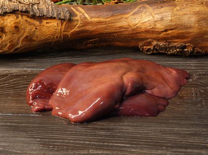 Печень кабана - упаковка 1 Кг.