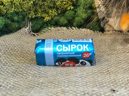 Сырок творожный глазированный «МИ-ШУ» с ароматом ванили