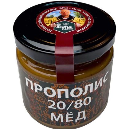 Медовая смесь Прополис+мед