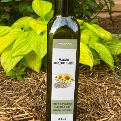 Подсолнечное масло нерафинированное