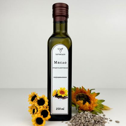 Масло подсолнечное холодного отжима