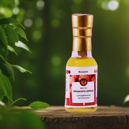 "Белополе" Масло грецкого ореха 100 мл на заказ сыродавленное на прессе в бочонке. Прямой холодный отжим "Белополе" Масло грецкого ореха 100 мл на заказ сыродавленное на прессе в бочонке. Прямой холодный отжим