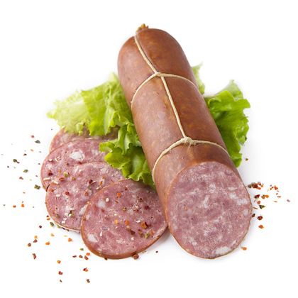 Сервелат "Можайский" с горчицей Сервелат "Можайский" с горчицей