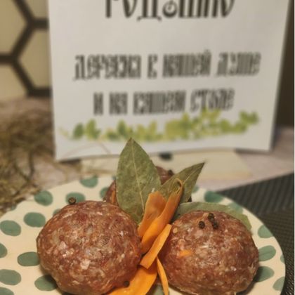 Тефтели из мяса цыплёнка Тефтели из мяса цыплёнка