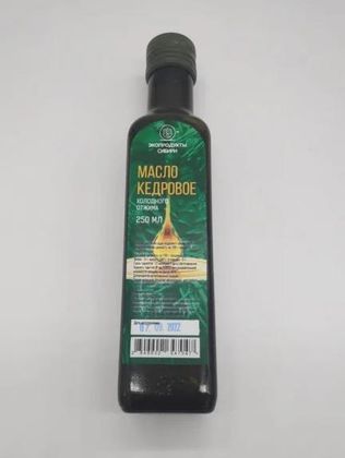 Масло кедрового ореха 250 мл - упаковка 1 Шт. Масло кедрового ореха 250 мл - упаковка 1 Шт.