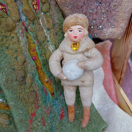 Игрушка в викторианском стиле