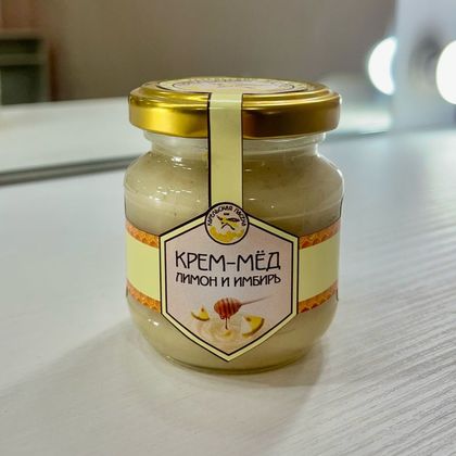 Крем-мёд "Лимон-имбирь" 160 г.