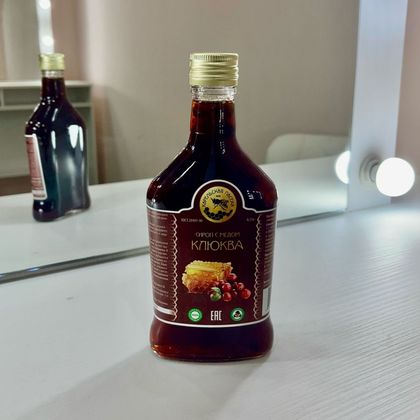 Медовый сироп "Клюква", 250 г