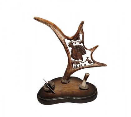 Визитница с рогом лося и глухарем - упаковка 1 Шт. Визитница с рогом лося и глухарем - упаковка 1 Шт.