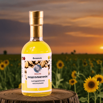 "Белополе" Масло подсолнечное 250 мл на заказ сыродавленное на прессе в бочонке. Прямой холодный отжим. "Белополе" Масло подсолнечное 250 мл на заказ сыродавленное на прессе в бочонке. Прямой холодный отжим.