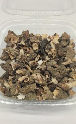 Сушеные грибы сморчки крошка (100гр) - упаковка 0.1 Кг.