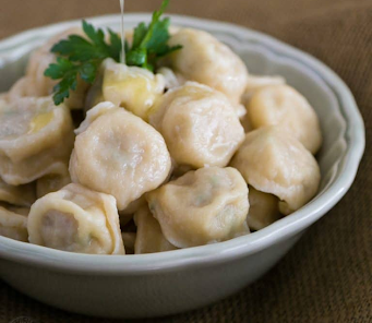 Пельмени с куриным фаршем