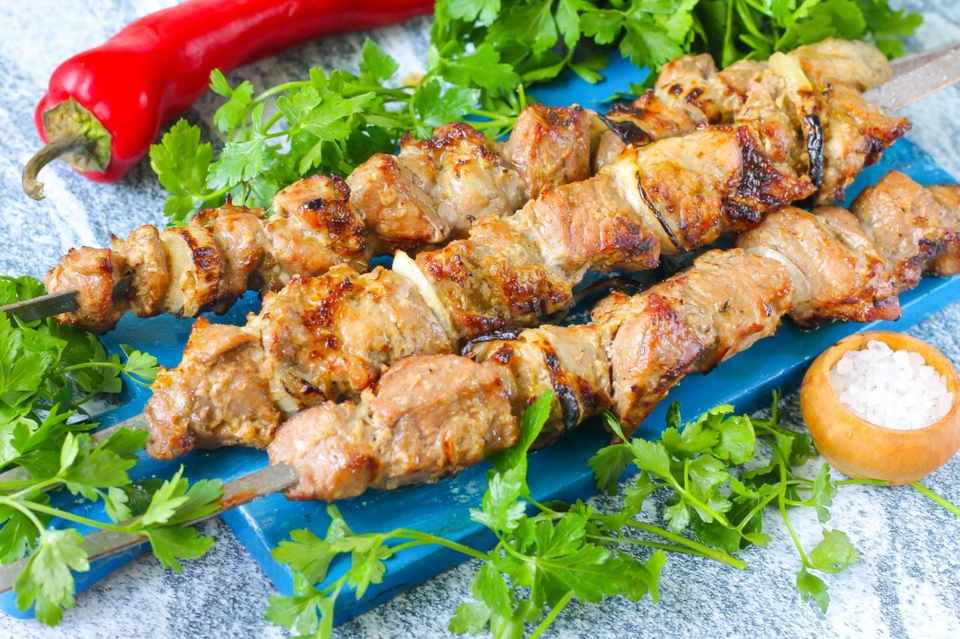 Шашлык из свинины
